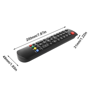 <strong>Remote</strong> Control for TCL TV Black Color Portable <strong>Remote</strong> Control Replacement for Digital TVs Suitable for TV RC3000E01 RC3000E02