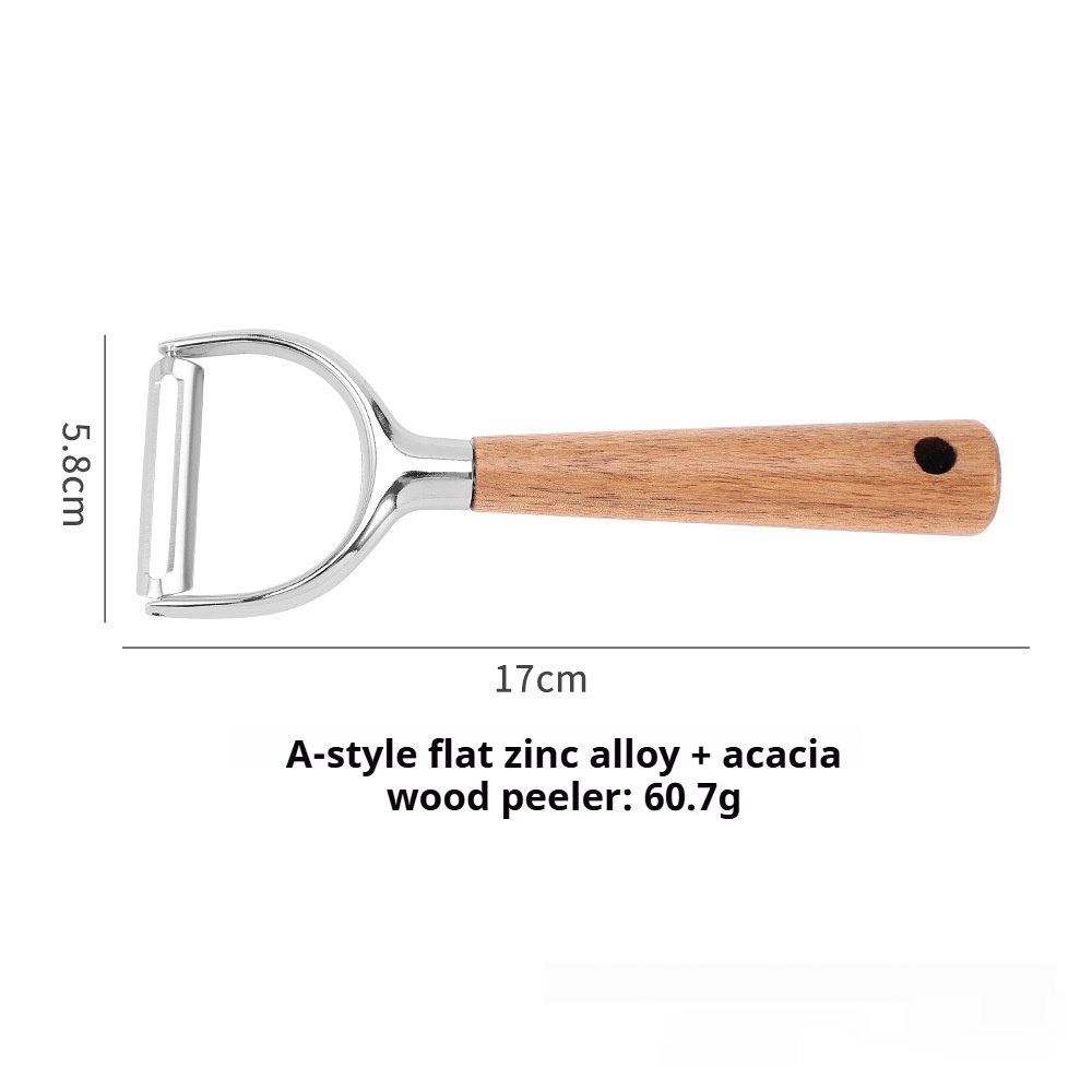 Bouche plate en bois en forme de Y