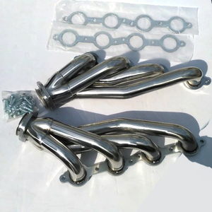Egzoz manifoldu HeadersLS1 LS6 LSX V8 evrensel paslanmaz Shorty Chevy motor takas başlıkları - Product Image 1
