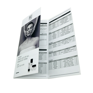工厂生产定制尺寸海报折叠单页传单设计印刷 - Product Image 6