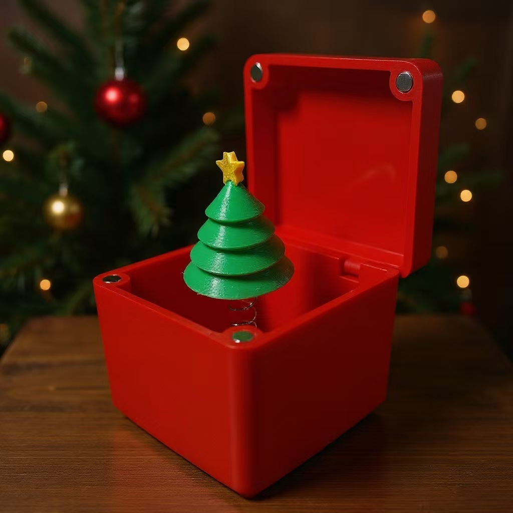 Coffret surprise sapin de Noël
