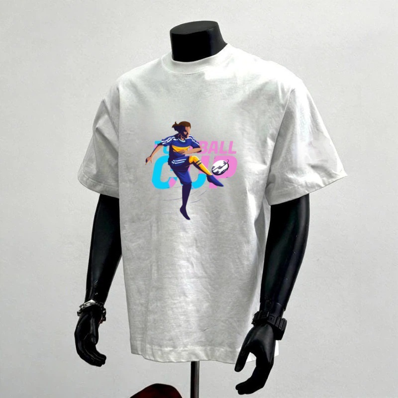 Cm07 mezza manica in cotone bianco