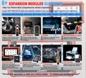 Starten Sie X431 PROS ELITE Bidirektion aler Diagnose scanner Voll system 32 Spezial funktionen CANFD ECU Codierung für Autos