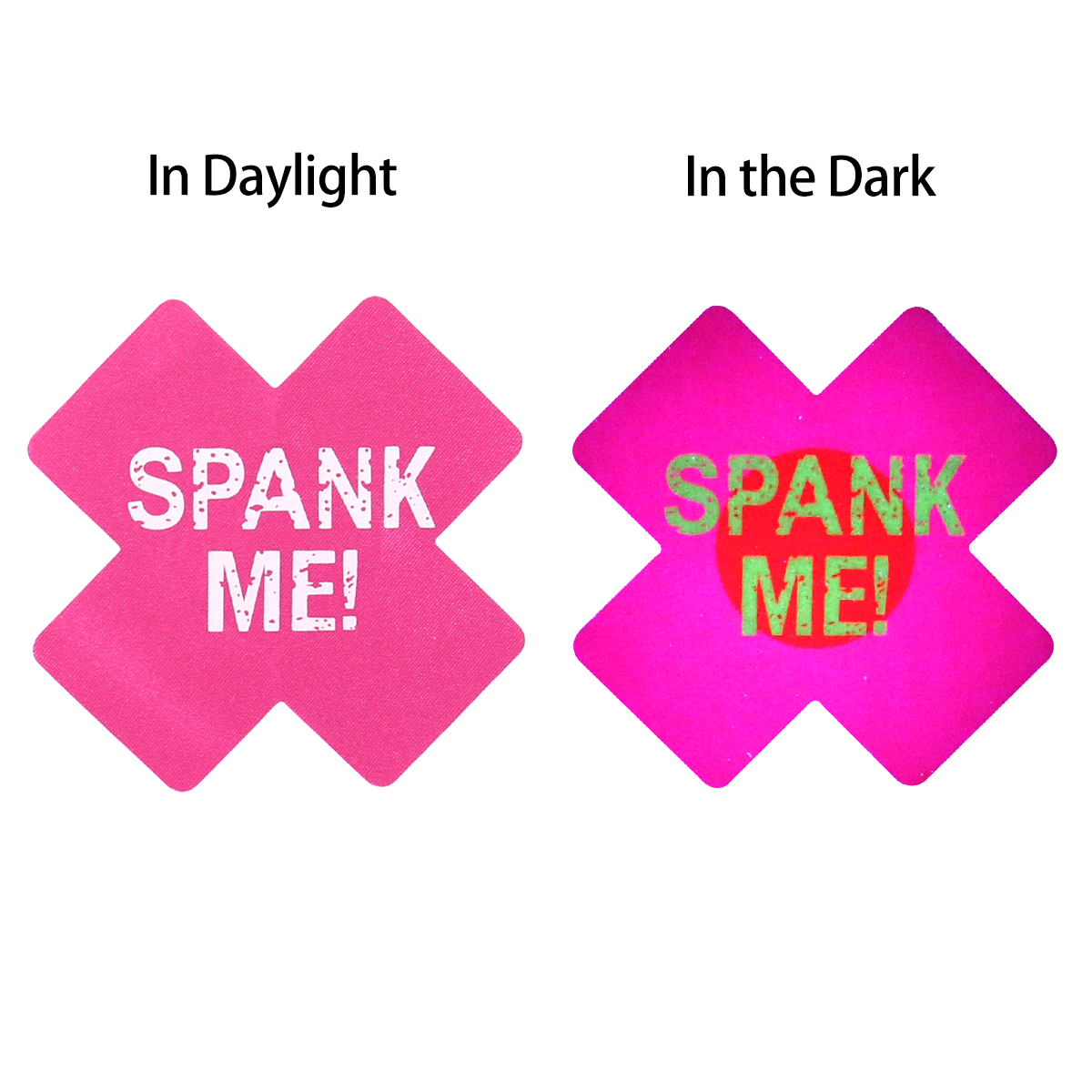 Rose spank me-Glow in Dark