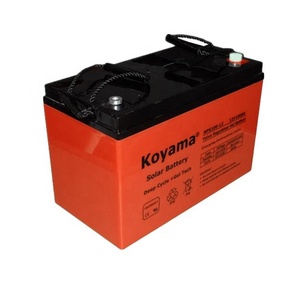 Enerji depolama güneş pili 12vlighting derin döngüsü jel güneş elektrik fişi asit piller için aydınlatma/cihaz/RV MF fabrika OEM CE - Product Image 3