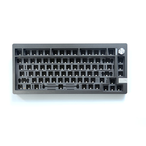 税関81キーゲーミングキーボードホットスワップRGBトライモードワイヤレスキーボードテスターLMK814%QMKVIAオープンソースファームウェアキーボード - Product Image 1