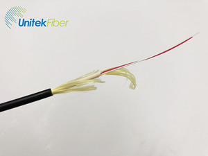 <strong>Telecom</strong> <strong>Network</strong> FTTH Indoor Outdoor Drop Cable Double jacket 2 4 6 12 24 core LSZH Sheath G652D G657A Aerial Fiber optic Cable - Product Image 5