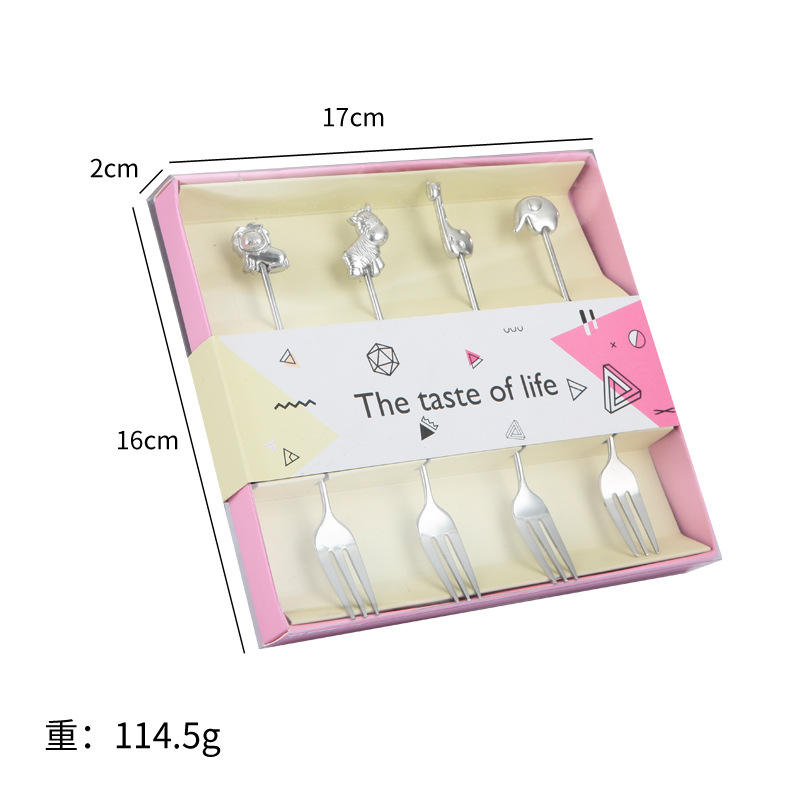 Set fourche 4pcs Argent