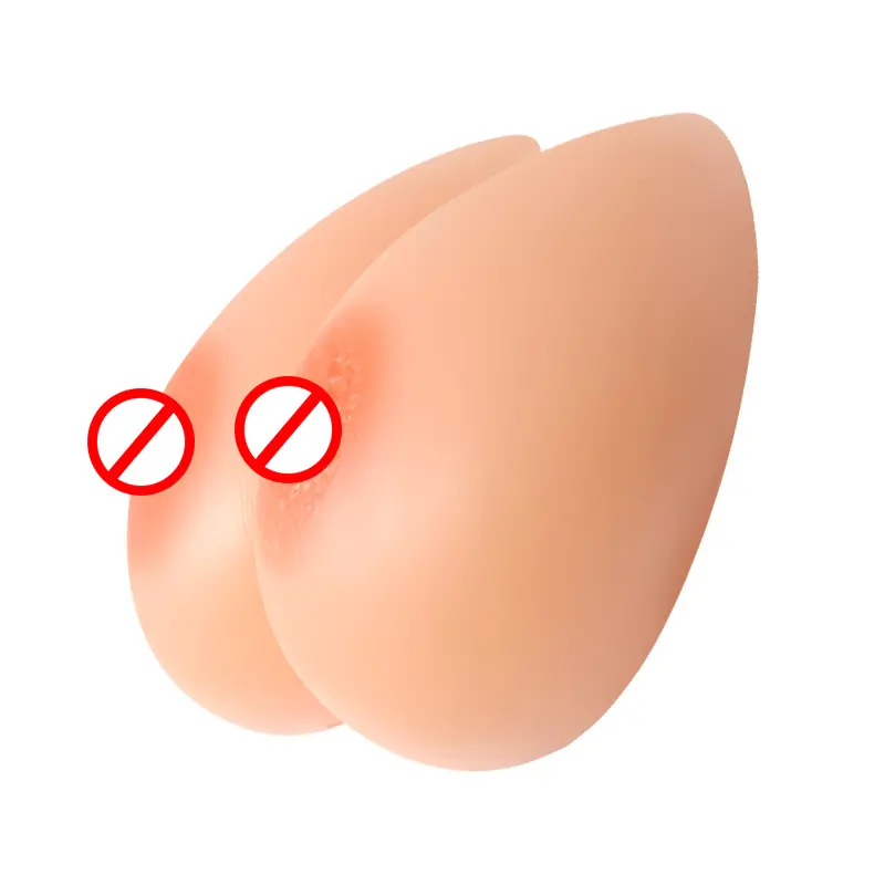 Self Adhesive Silicone Breast Forms Fake Boobs for Mastectomy Prosthesis Crossdresser Transgender Cosplay