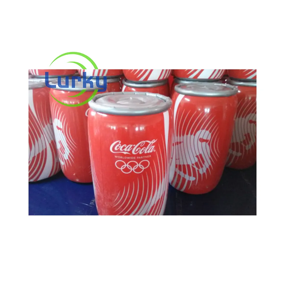 Factory Price Coca Cola Drink Promotion Bottle Air Inflatable Drink Bottle Advertising Bottles Model