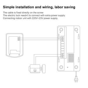 Nuevo diseño 2-cable de audio intercomunicador Casa del sistema de intercomunicación de Audio sistema de timbre de nuevo artículo directa prensa clave de puerta de Audio teléfono para apar