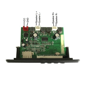 JK6838BT Módulo de circuito de Altavoz Bluetooth, tablero de decodificador de circuito PCBA de reproductor MP3 BT con amplificador 10W canales x2
