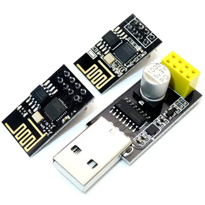 CH340G USB ESP8266 Serial Wireless Wifi Development Board Module ESP01 <strong>Programmer</strong> Adapter <strong>UART</strong> GPIO0 ESP-01 Adapter for New - Product Image 1