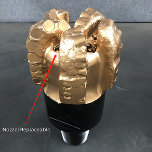 5 7/8 "5 bıçakları PDC matris vücut 3 1/2" API REG PIN kısa versiyon meme değiştirilebilir - Product Image 4