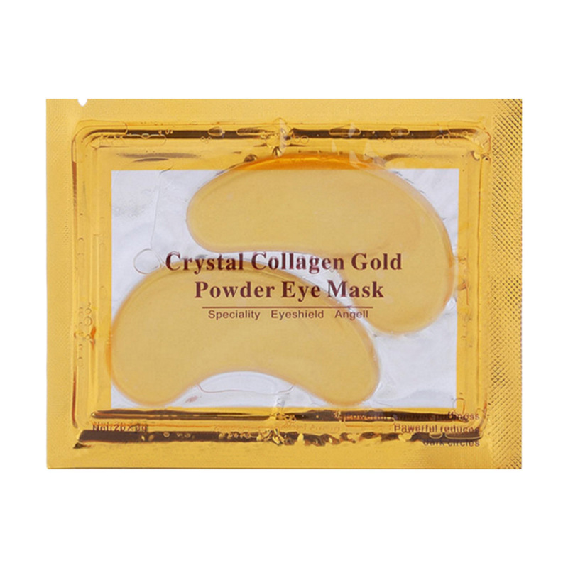 Full English Packaging Gold Bag Gold Eye Mask