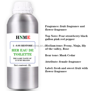Her Eau De Toilette น้ำหอมผู้หญิง,น้ำมันหอมระเหยคุณภาพสูงเทียนดิฟฟิวเซอร์ทำเทียนผลิตภัณฑ์ดูแลผิวล้าง - Product Image 5