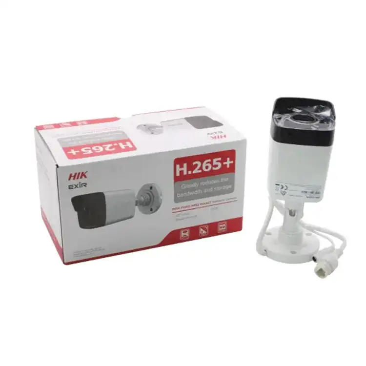 HIK orijinal 1080P HD ağ kamerası DS-2CD1023G0E-I H.265 30m IR Bullet 2MP IP kamera kapalı açık kullanım gece görüş CMOS