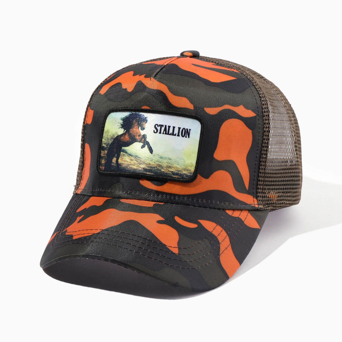 Orange camouflage