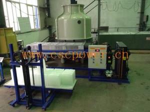 Diseño en contenedor 5 toneladas máquina para hacer bloques de hielo tipo salmuera
