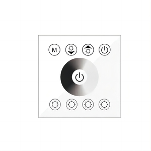 LED Touch Panel Wand montage 86*86 Einfarbiger Dimmer Helligkeit Einstellbare Steuerung 12V 24V 4a Streifen Smd2835 Steuer dimmer - Product Image 5