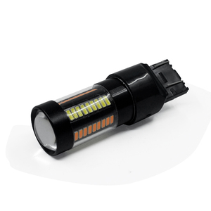 F2WORLD <strong>12V</strong> Dual Color <strong>LED</strong> Turn Signal Light Bulbs DRL White Yellow 66SMD Error Free Canbus with Resistor <strong>New</strong> Condition - Product Image 3