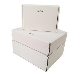 Customized 3 schicht plain kraft wellpappe karton verschiffen boxen - Product Image 1