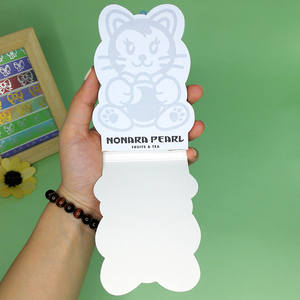 Bloc de notas de papel de impresión colorido personalizado Bloc de notas con forro Bloc de notas adhesivo creativo Nota adhesiva negra - Product Image 4