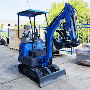 Trung Quốc Nhà Máy New Mini Máy xúc 1.2 tấn thủy lực DIESEL nhỏ Bagger tất cả các địa hình earthmoving máy móc Micro Digger - Product Image 4