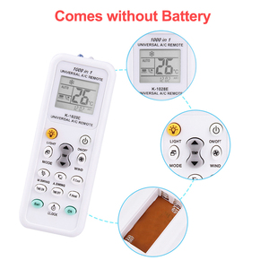 Mando a distancia inalámbrico LCD Digital de CA, 1000 en 1, nuevo aire acondicionado Universal de baja potencia con función a prueba de agua, 2 unidades - Product Image 4