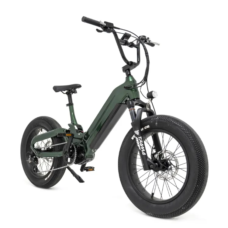 2024 Mario Ebike 500W giữa ổ đĩa động cơ bafang M600 20inch lốp xe điện Thành phố xe đạp đô thị bước qua Xe đạp điện