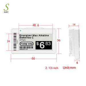 S-ET213R SUNY 2.13 Inch ESL E-ink Nhãn Kệ Điện Tử Nhãn Giá Điện Tử - Product Image 6