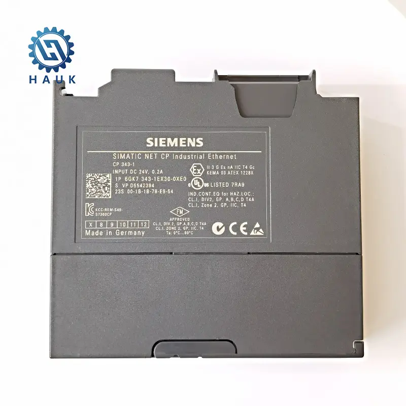 Nuevo original Siemens S7 1200 PLC 6GK7343-1EX30-0XE0 PLC PAC controlador especial proveedor de controlador de programación PLC
