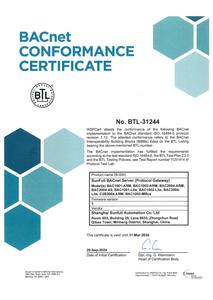 Milesgo <strong>Modbus</strong> RTU/<strong>TCP</strong> to BACnet IP/MSTP BTL Certification CE BA System IOT <strong>Data</strong> Collection - Product Image 4