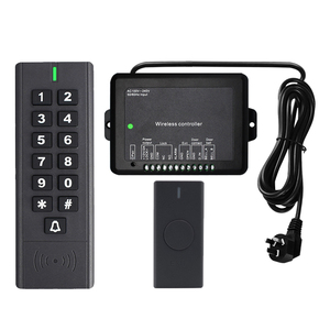 Secukey 110 ~ 240V AC sistema di controllo accessi ingresso porta 433MHz Kit serratura elettrica con lettore di schede 125KHz