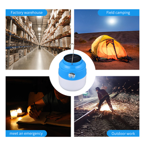 LED kamp el feneri 50W DC5V şarj edilebilir Led Torch şarjlı ışık güneş acil ampul PP plastik 75 depo sensörü 70 5V - Product Image 5