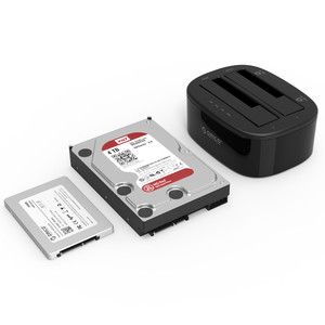 <strong>ORICO</strong> Dual Hard Disk Base Copier Sata Solid State Mechanical Protection Box <strong>2</strong>.5/3.5 &quot;Hard Disk Base 6228US3-C - Product Image 3