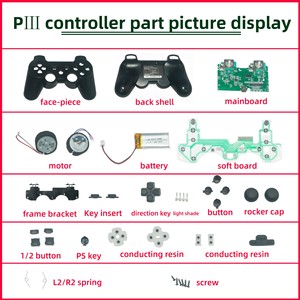 P3 Full <strong>Function</strong> Wireless for Bluetooth Joystick for <strong>PS3</strong> Motor Vibration Gyroscope Gamepad Mantte <strong>Controles</strong> - Product Image 2