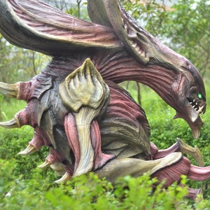 Outdoor Customized <strong>Simulated</strong> Animals Animated Animatronic Snake <strong>Robot</strong> the Thing - Product Image 3