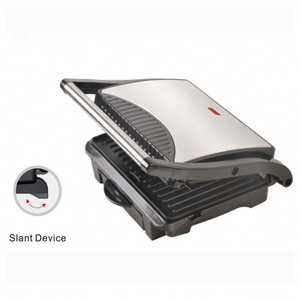 Dumansız elektrikli izgaralar İşlevli barbekü biftek Panini makinesi elektrikli temas kolay kullanım güvenliği uygun ev - Product Image 6