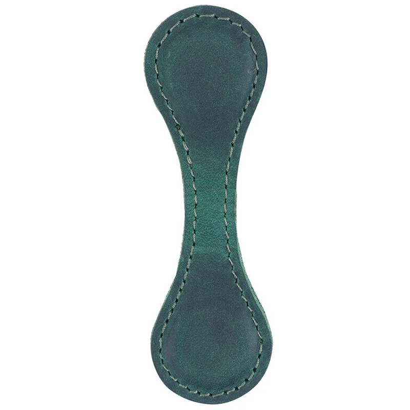 Cuir véritable vert