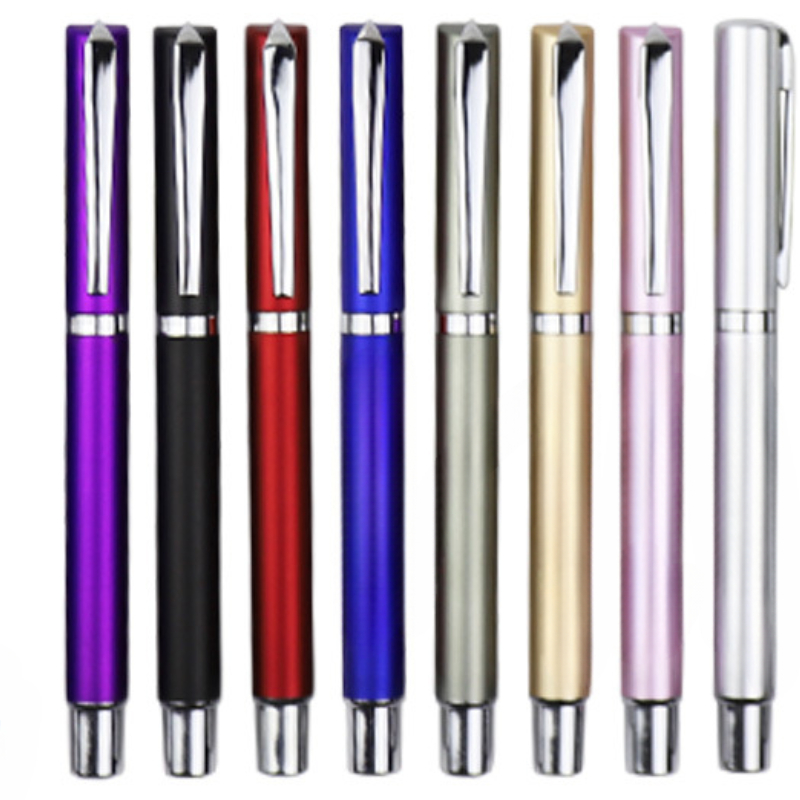 Porte-stylo argenté 8018 #