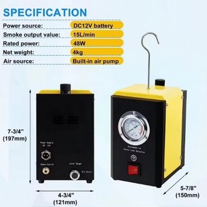 Gas Line Car Pipeline Auto Auto Auto generatore di fumo macchina rivelatore di prova per il rilevamento di perdite di vuoto - Product Image 3