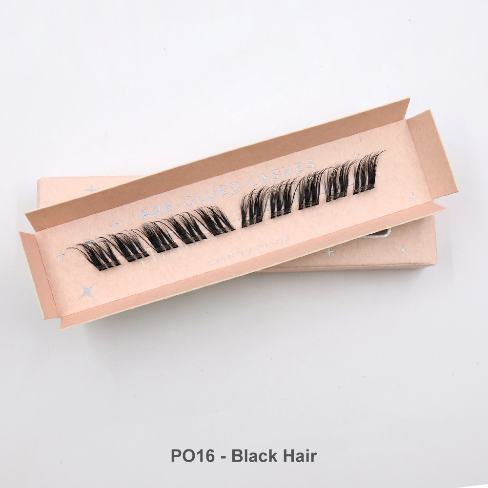 1 ligne - PO 16-Cheveux Noirs