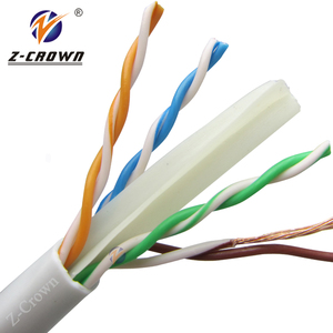 0.5毫米网络软vcom utp cat6 23awg贴片0.57 cca局域网电缆 - Product Image 5