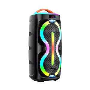 2024 nuevo multifuncional grande doble 6,5 pulgadas al aire libre baile cuadrado colorido 30W sistema de sonido de alto volumen DJ altavoz Bluetooth - Product Image 4