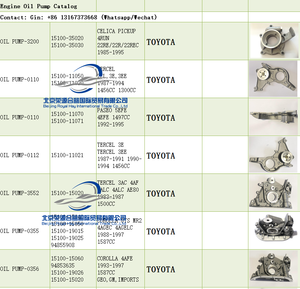 Stok mevcut OK30F-14-100 motor YAĞ POMPASI HYUNDAI/KIA RIO DOHC DOHC 1.5 DOHC - Product Image 4