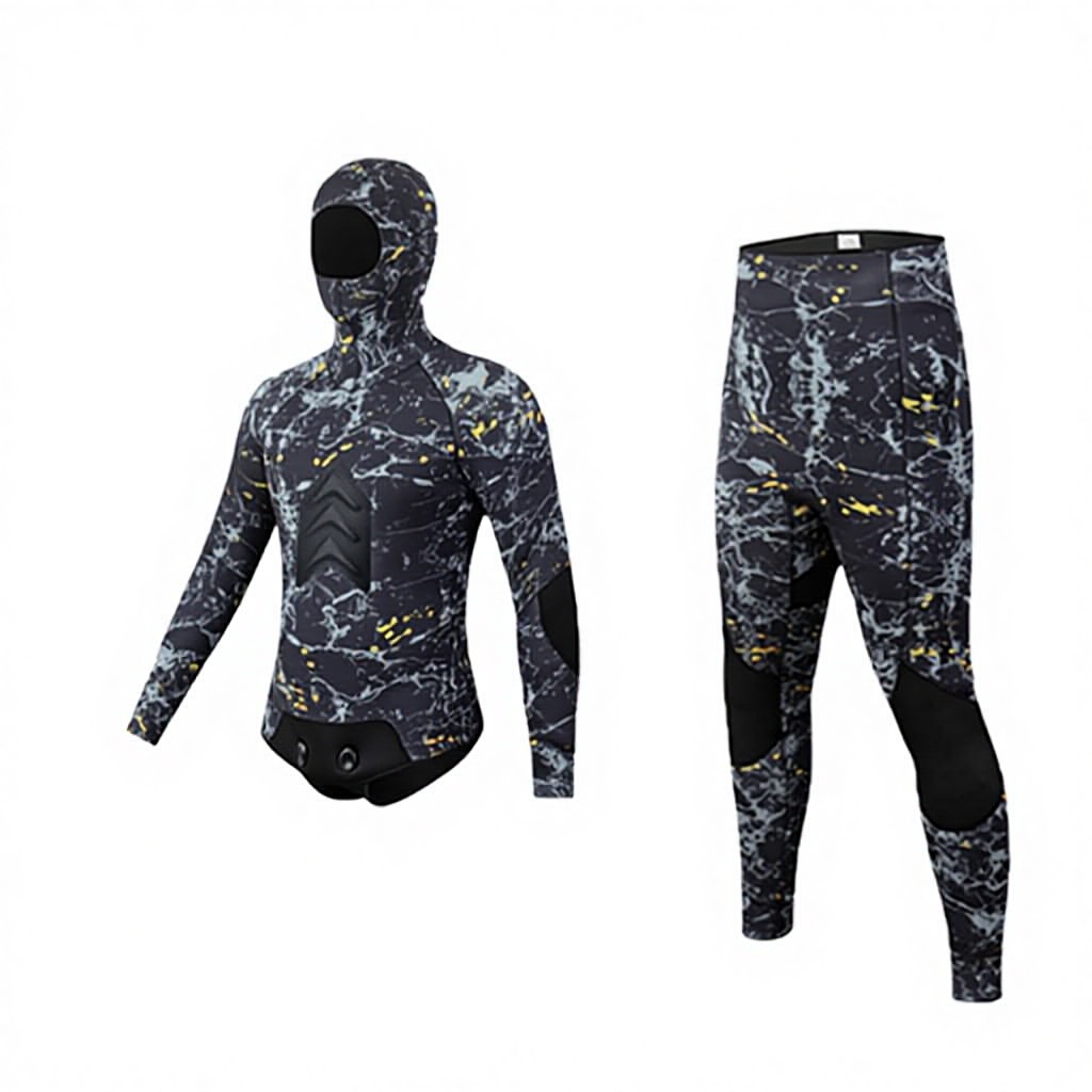 Doublure camouflage en tissu étoilé de 5 mm