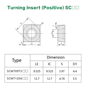 高精度CBN株洲数控双色车刀SCMT120408刀片车刀2025 CBN刀片车刀 - Product Image 5