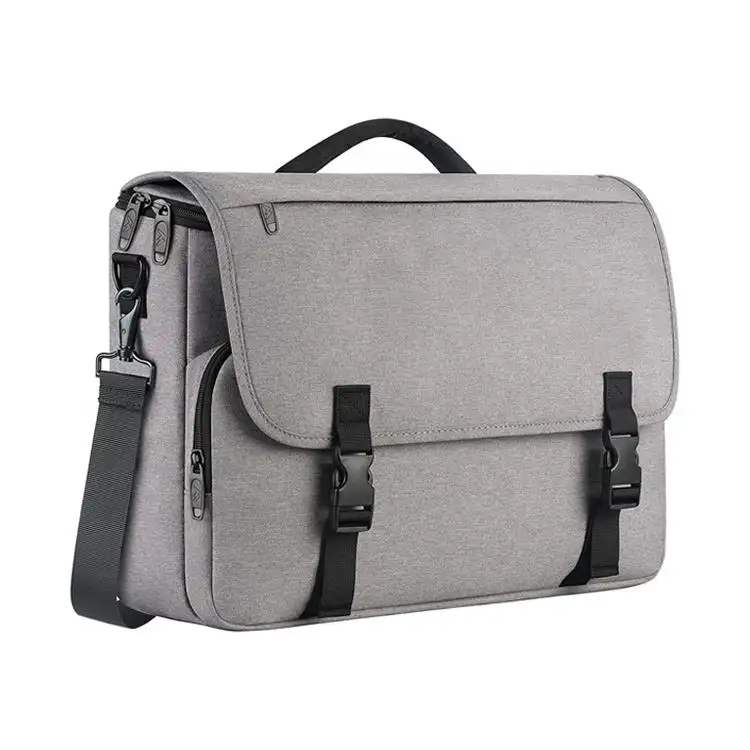 Nylon Mulheres Resistente À Água Negócios Trabalho Personalizado Laptop Shoulder Strap Tote Viagem Crossbody Bag Men's Messenger Bags