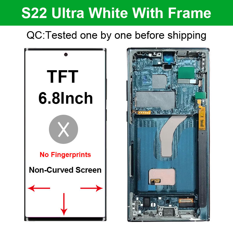 Vert de TFT avec le cadre